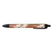 Brown Cream Southwest Cowhide Christmas Zwarte Inkt Pen (Bodem)