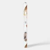 Brown Cream Tribal Native Feathers Case-Mate iPhone Case (Achterkant / Links)