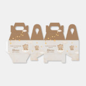 Brown Cute Beer we kunnen het Baby shower afwachte Bedankdoosjes (Uitgevouwen)