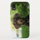 Brown Dachshund Puppy Case-Mate iPhone Case (Achterkant)