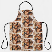 Brown Dachshund Schort (Voorkant)