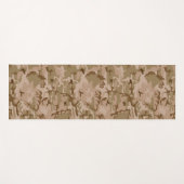 Brown Desert Militaire Camo Patroon Yogamat (Voorkant (horizontaal))