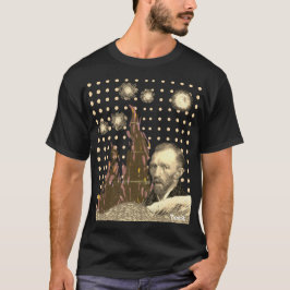 BROWN design Unique Artistic Van Gogh T-shirt