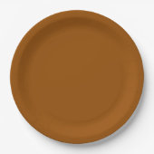 Brown Dinner Paper Bord (Voorkant)