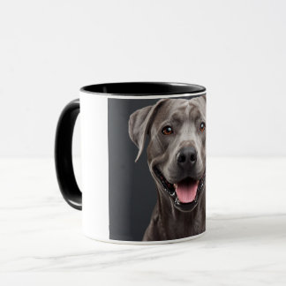 Brown Dog Aesthetic Coffee Mug – Cozy Pet Lover  Mok