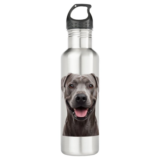 Brown Dog Aesthetic water bottle – Cozy Pet Lover  Waterfles (Voorkant)