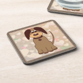 Brown Dog Beverage Coaster Bier Onderzetter (Linkerzijde)