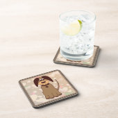 Brown Dog Beverage Coaster Bier Onderzetter (Rechterzijde)