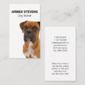 Brown Dog | Hondentrainer Visitekaartje (Voorkant / Achterkant)