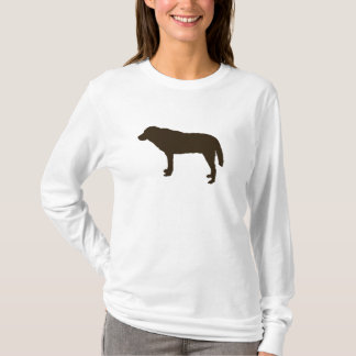 Brown Dog Hoodie T-shirt