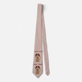 Brown Dog Necktie Stropdas (Voorkant)