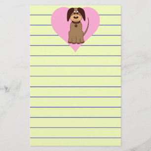 Brown Dog Stationery Briefpapier