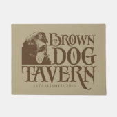 Brown Dog Tavern Deurmat (Voorkant)