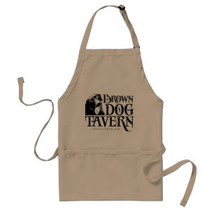 Brown Dog Tavern Standaard Schort