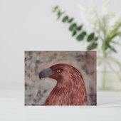 Brown Eagle Briefkaart (Staand voorkant)