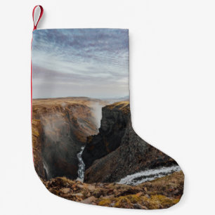 BROWN EN GRAY ROCKY MOUNTAIN ONDER GRAY CLOUDS KLEINE KERSTSOK