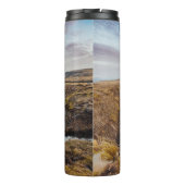 BROWN EN GRAY ROCKY MOUNTAIN ONDER GRAY CLOUDS THERMOSBEKER (Achterkant)