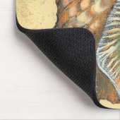 Brown en Green Seashell Muismat (Hoek)