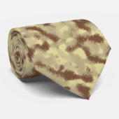 BROWN EN TAN CAMOUFLAGE STROPDAS (Opgerold)