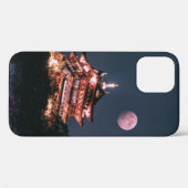 BROWN- EN WITTEMPEL ONDER VOLLEDIGE KANT Case-Mate iPhone CASE (Achterkant (horizontaal))