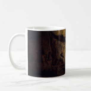 BROWN EN ZWARTE CAVE PAININTING KOFFIEMOK