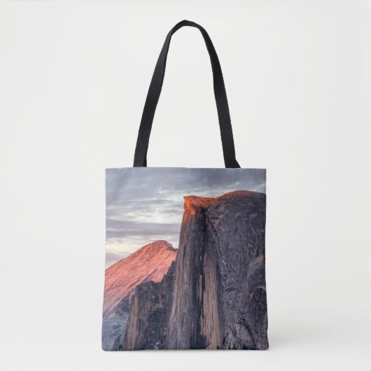 BROWN- EN ZWARTE ROCK-FORMATIES TOTE BAG (Voorkant)