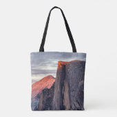 BROWN- EN ZWARTE ROCK-FORMATIES TOTE BAG (Achterkant)
