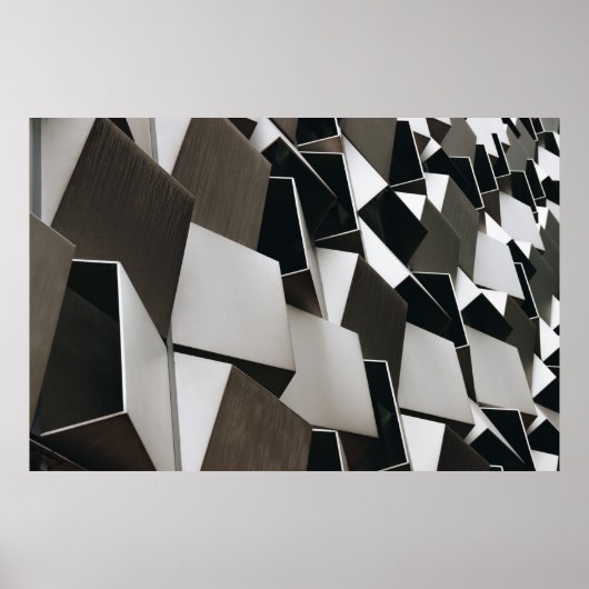 BROWN EN ZWARTE WALL DECOR POSTER (Voorkant)