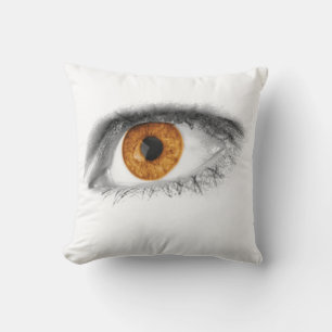 Brown Eye Art Cushion Kussen