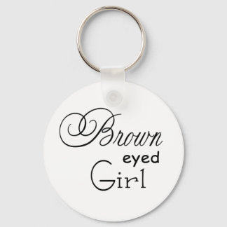 Brown Eyed Girl Sleutelhanger