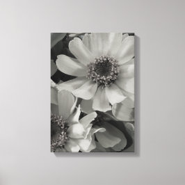 Brown Eyed Susan Flowers Canvas Afdruk