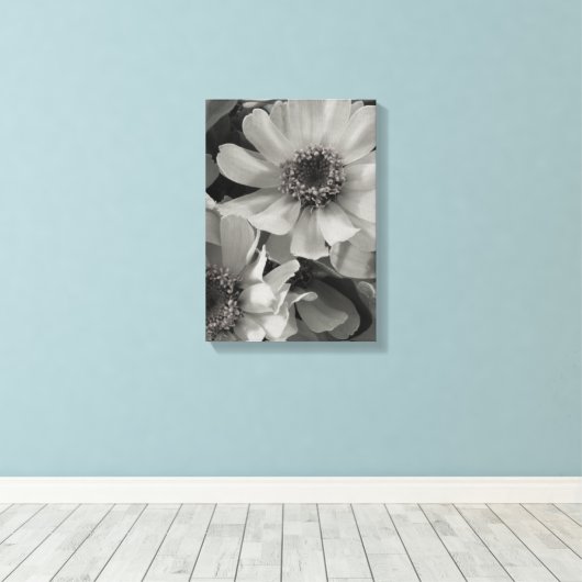 Brown Eyed Susan Flowers Canvas Afdruk (Insitu (Houten vloer))