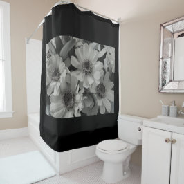 Brown Eyed Susan Flowers Douchegordijn