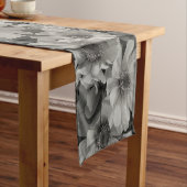 Brown Eyed Susan Flowers Korte Tafelloper (Voorbeeld)