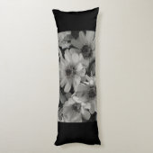 Brown Eyed Susan Flowers Lichaamskussen (Achterkant (Verticaal))