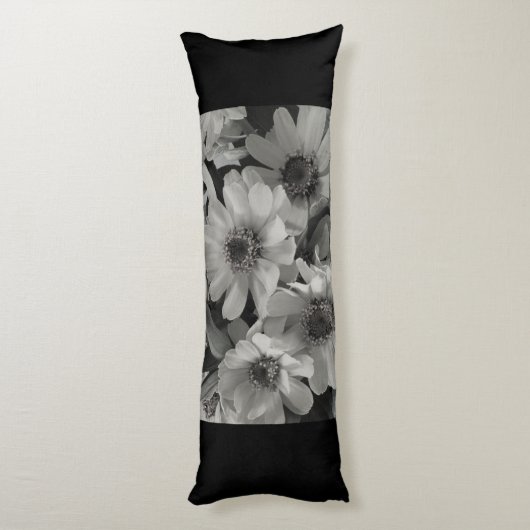 Brown Eyed Susan Flowers Lichaamskussen (Achterkant (Verticaal))