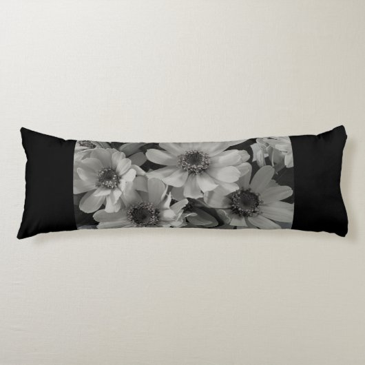 Brown Eyed Susan Flowers Lichaamskussen (Voorkant)