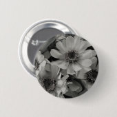 Brown Eyed Susan Flowers Ronde Button 5,7 Cm (Voorkant /achterkant)