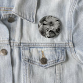 Brown Eyed Susan Flowers Ronde Button 5,7 Cm (In situ)