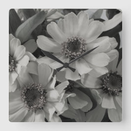 Brown Eyed Susan Flowers Vierkante Klok