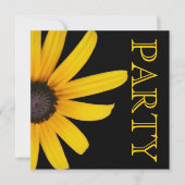 Brown Eyed Susan Invitation Kaart (Voorkant)