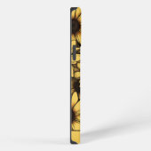 Brown Eyed Susan Monogram iPhone Hoesje (Rechterkant)