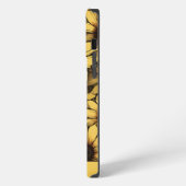 Brown Eyed Susan Monogram iPhone Hoesje (Linkerkant)