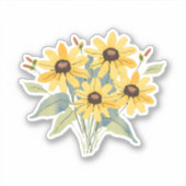 Brown Eyed Susan Waterdicht Sticker (Voorkant)