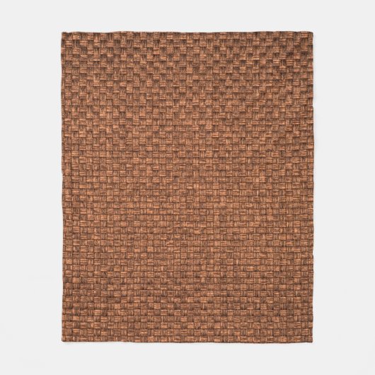 brown fabric texture for background fleece deken (Voorkant)