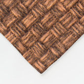 brown fabric texture for background fleece deken (Hoek)