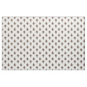 Brown Fleur De Lis Pattern Stof (Yard (91,4 cm))