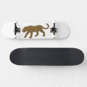 Brown Florida Panther Persoonlijk Skateboard (Horizontaal)