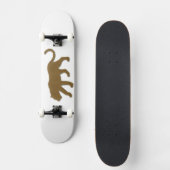 Brown Florida Panther Persoonlijk Skateboard (Voorkant)