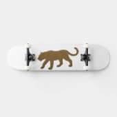 Brown Florida Panther Persoonlijk Skateboard (Horizontaal)